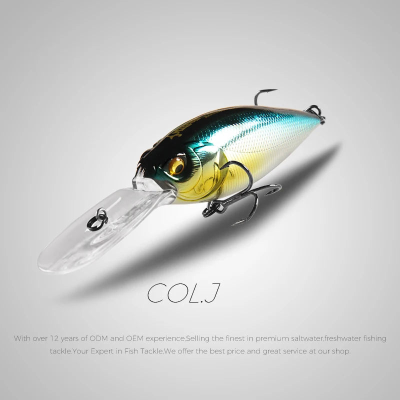Bearking 75mm 23g iscas de pesca superiores flutuante manivela isca mergulhador profundo isca alta qualidade iscas duras ação profissional wobbler