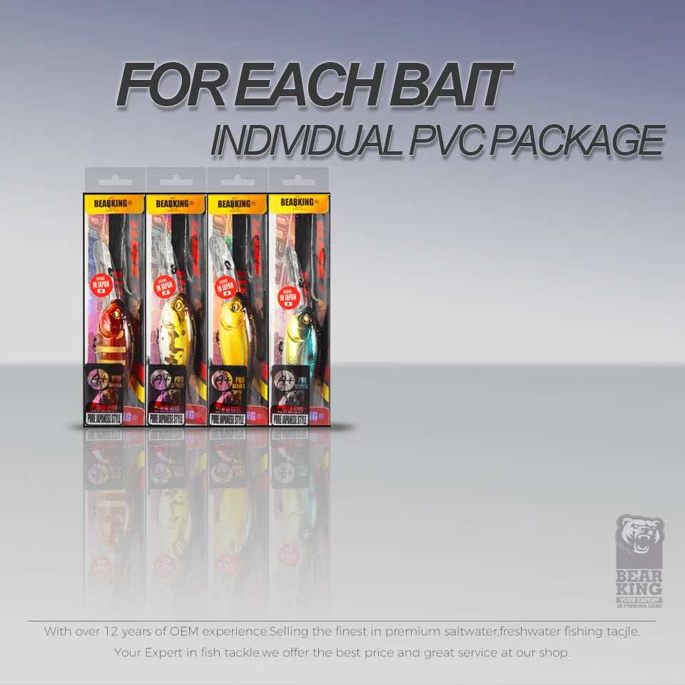Bearking 75mm 23g iscas de pesca superiores flutuante manivela isca mergulhador profundo isca alta qualidade iscas duras ação profissional wobbler