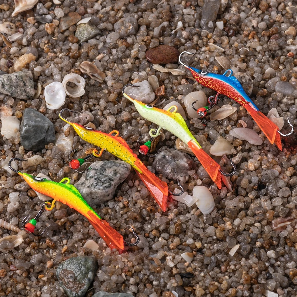 Goture-isca profissional de pesca no gelo, conjunto de tipo 5 para escolher, para truta, baixo, lúcio, carpa, inverno, novo estilo, 2021