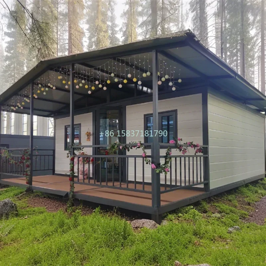 Casa de contêiner dobrável quente modular expansível pequena casa recipiente pré-fabricado casa móvel para a Austrália