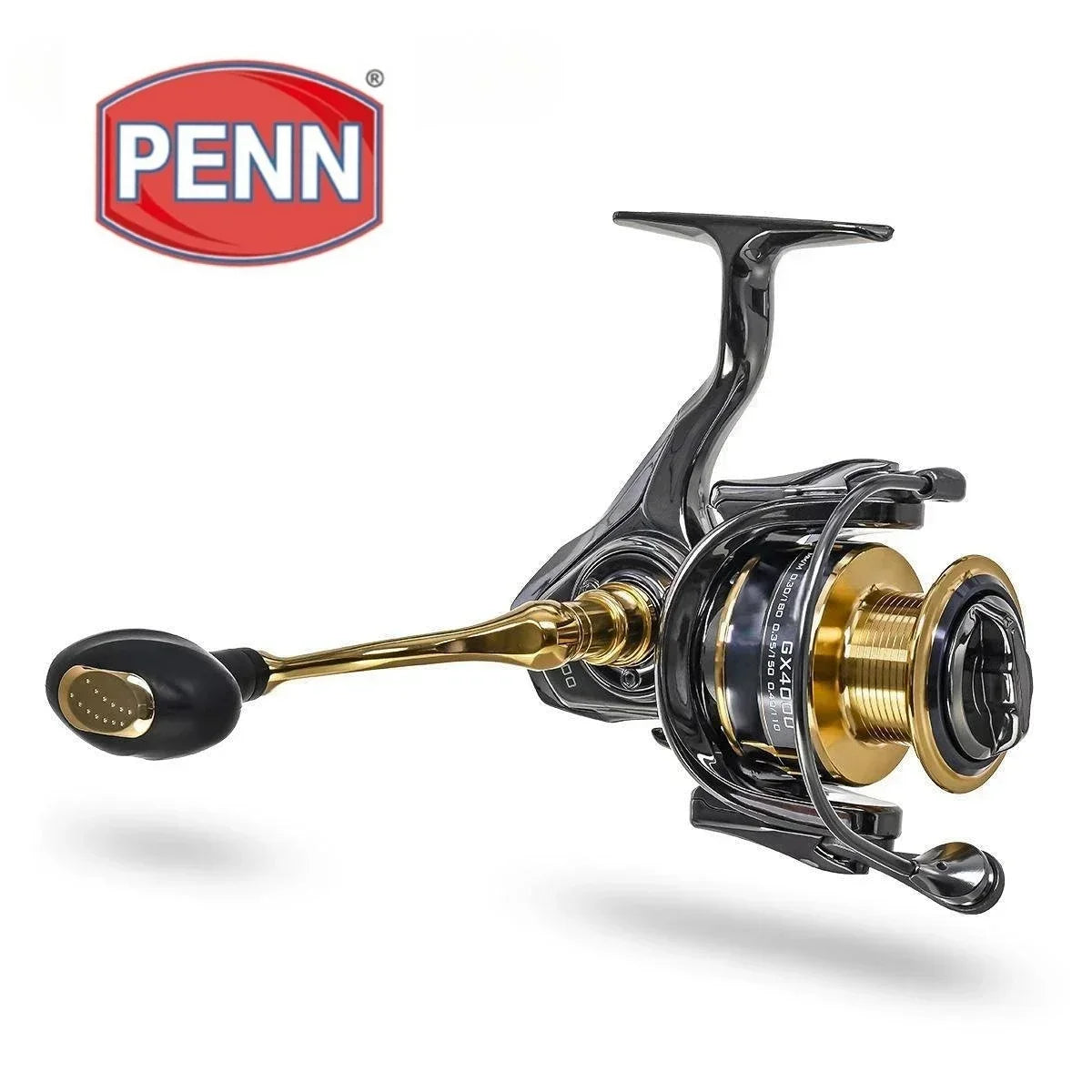 Carretel de pesca PENN GX1000-7000 com 13 + 1 rolamentos de última geração, arrasto máximo de 25 kg e presente de linha de pesca PE bônus
