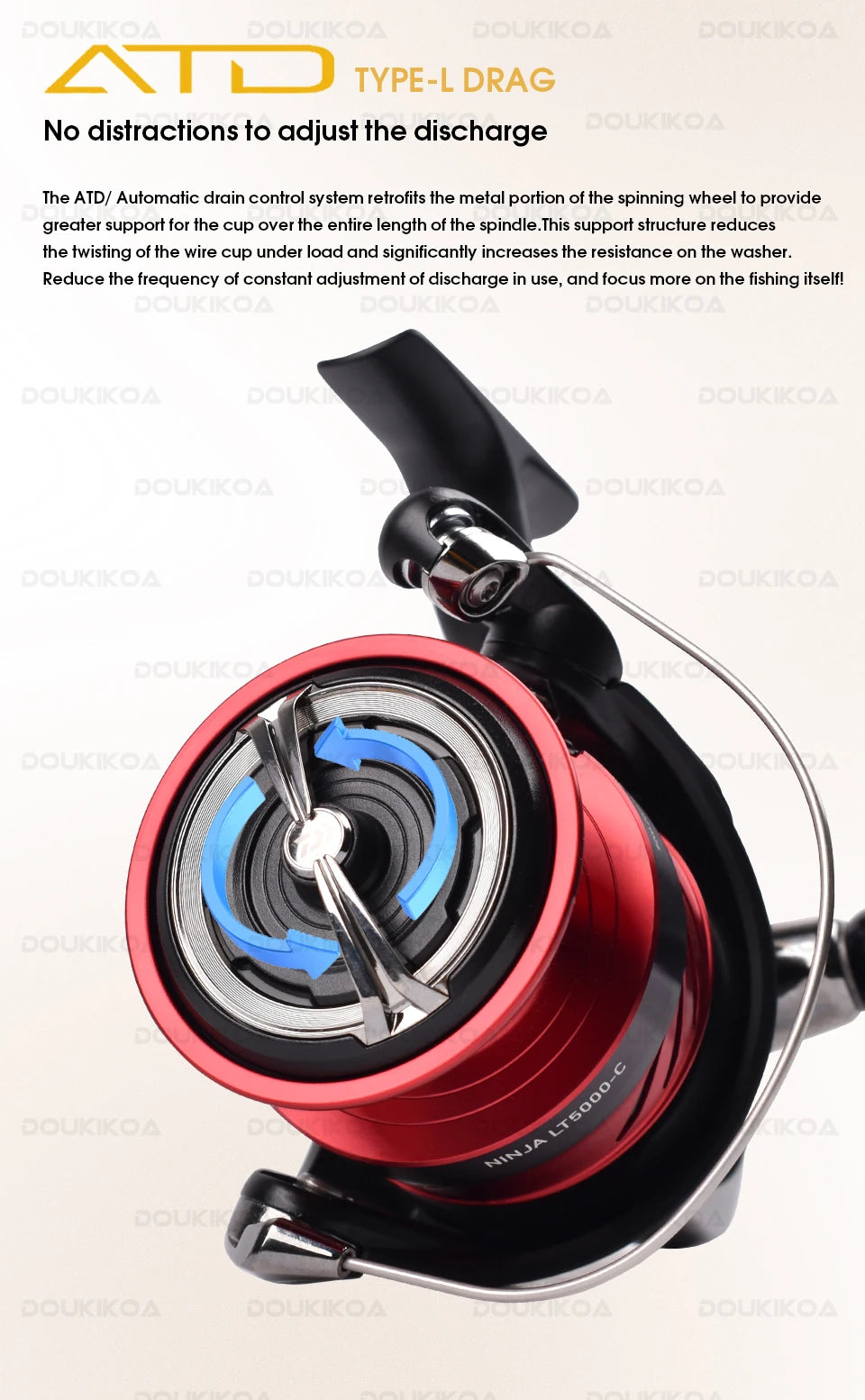 2023 daiwa ninja lt carretel de pesca 1000-6000 carretilhas de pesca 5kg/10kg/12kg potência 5.3:1/6.2:1 carretéis de fiação de água do mar
