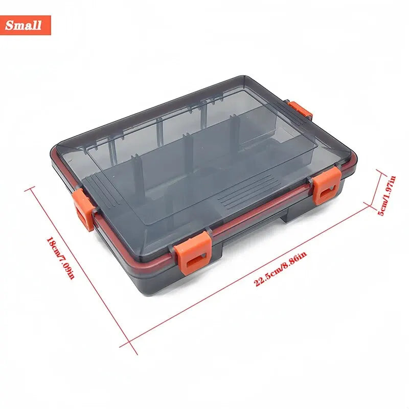 Caixa de equipamento de pesca grande capacidade acessórios de pesca caixa de armazenamento de ferramentas gancho de peixe isca caixas de isca falsa produtos de pesca da carpa