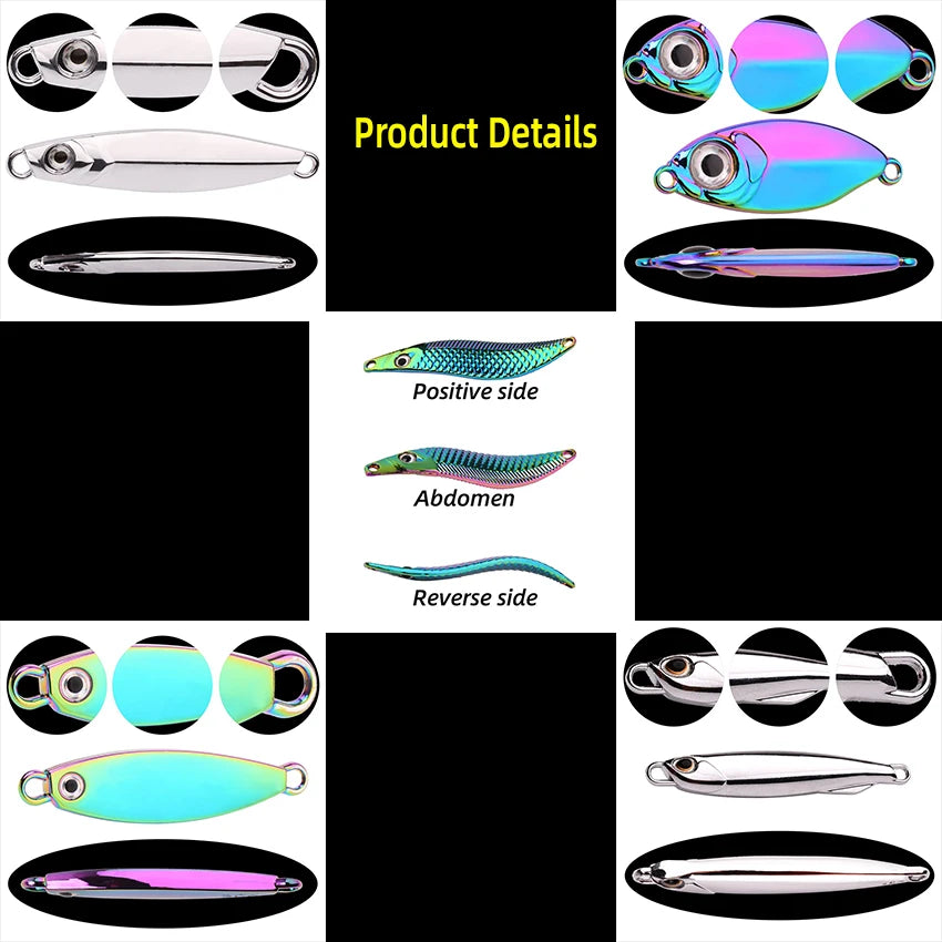 5 pçs/lote wobbler iscas 3g/10g/15g metal vib isca de pesca conjunto afundando metal duro vib mar iscas de pesca artificial isca de pesca