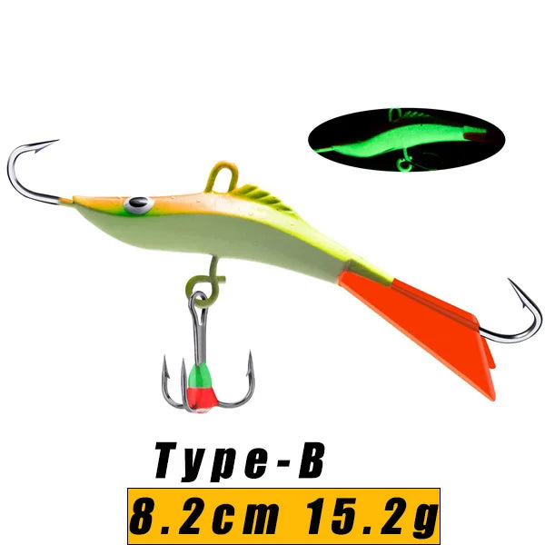 Goture-isca profissional de pesca no gelo, conjunto de tipo 5 para escolher, para truta, baixo, lúcio, carpa, inverno, novo estilo, 2021