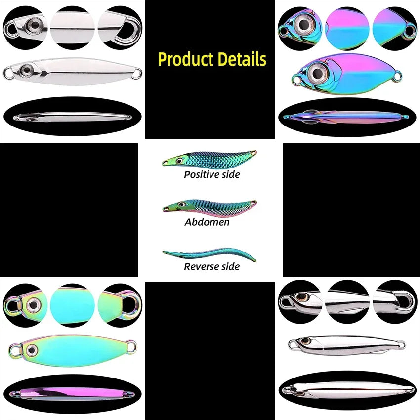 5 pçs/lote wobbler iscas 3g/10g/15g metal vib isca de pesca conjunto afundando metal duro vib mar iscas de pesca artificial isca de pesca