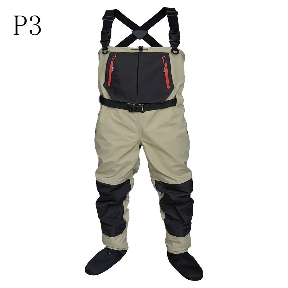 Pesca com mosca Crianças para adultos waders neoprene pé para homens jangada caça Secagem rápida À prova d'água e respirável