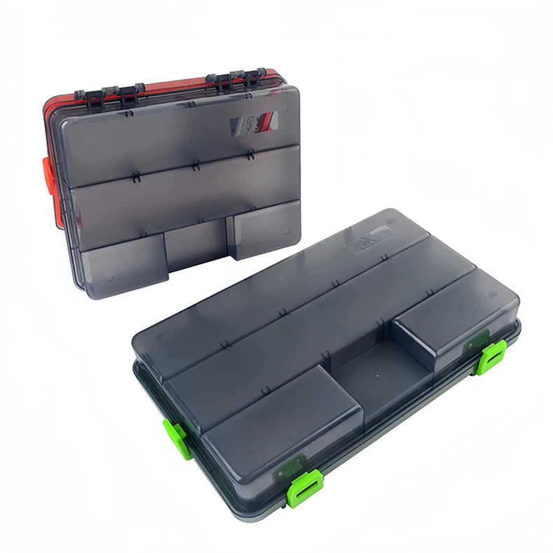 Caixa de equipamento de pesca grande capacidade acessórios de pesca caixa de armazenamento de ferramentas gancho de peixe isca caixas de isca falsa produtos de pesca da carpa