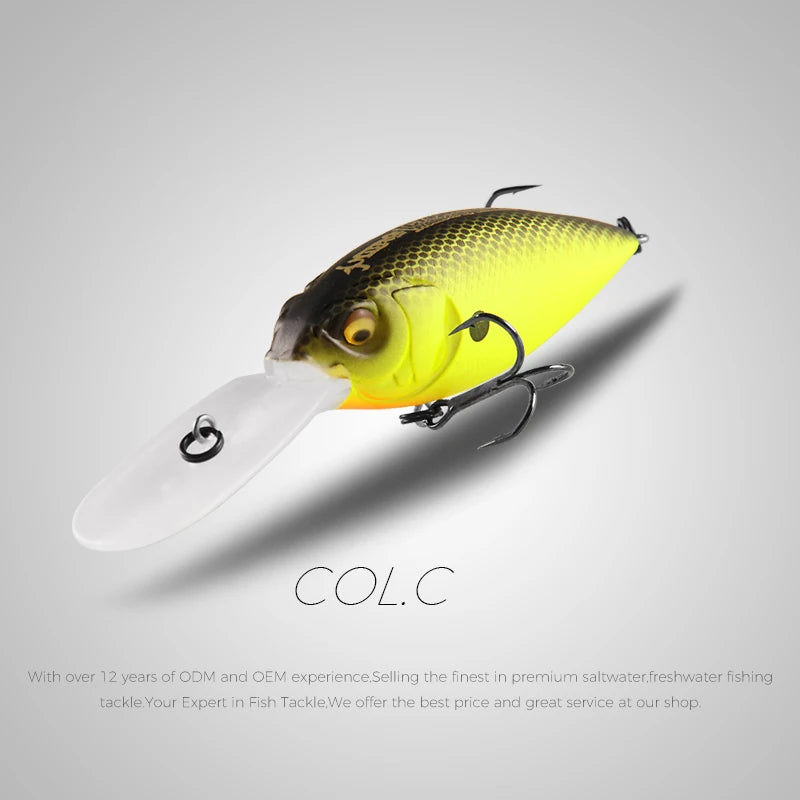 Bearking 75mm 23g iscas de pesca superiores flutuante manivela isca mergulhador profundo isca alta qualidade iscas duras ação profissional wobbler
