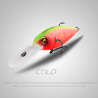 Bearking 75mm 23g iscas de pesca superiores flutuante manivela isca mergulhador profundo isca alta qualidade iscas duras ação profissional wobbler