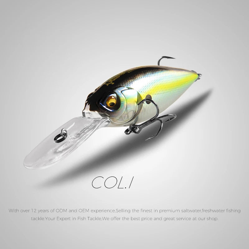 Bearking 75mm 23g iscas de pesca superiores flutuante manivela isca mergulhador profundo isca alta qualidade iscas duras ação profissional wobbler