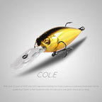 Bearking 75mm 23g iscas de pesca superiores flutuante manivela isca mergulhador profundo isca alta qualidade iscas duras ação profissional wobbler