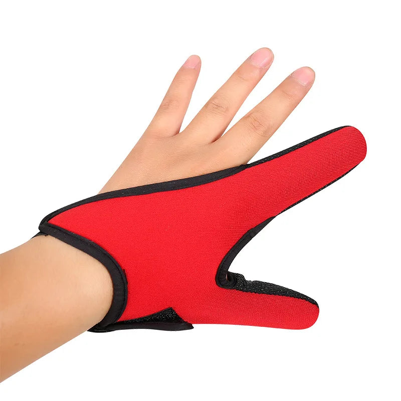 Luvas de pesca 2 dedos protetor respirável antiderrapante anti-corte luvas de pesca carpa ao ar livre equipamento de pesca acessórios suprimentos