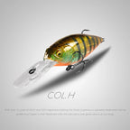Bearking 75mm 23g iscas de pesca superiores flutuante manivela isca mergulhador profundo isca alta qualidade iscas duras ação profissional wobbler