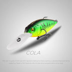 Bearking 75mm 23g iscas de pesca superiores flutuante manivela isca mergulhador profundo isca alta qualidade iscas duras ação profissional wobbler