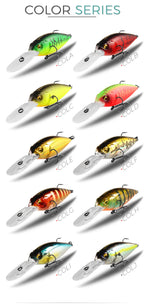 Bearking 75mm 23g iscas de pesca superiores flutuante manivela isca mergulhador profundo isca alta qualidade iscas duras ação profissional wobbler