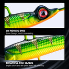 Goture-isca profissional de pesca no gelo, conjunto de tipo 5 para escolher, para truta, baixo, lúcio, carpa, inverno, novo estilo, 2021