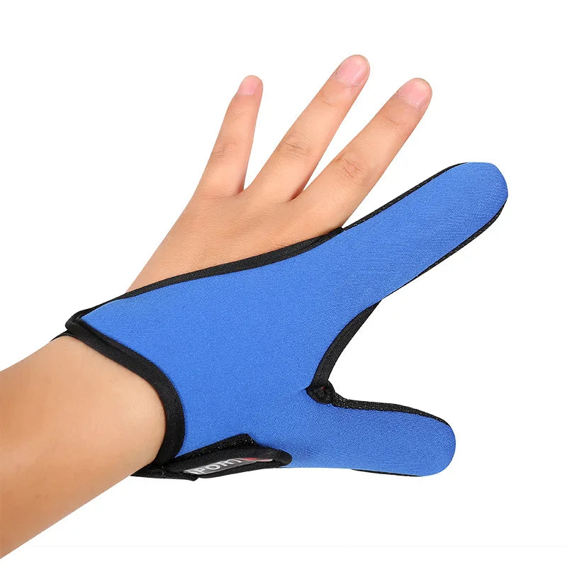 Luvas de pesca 2 dedos protetor respirável antiderrapante anti-corte luvas de pesca carpa ao ar livre equipamento de pesca acessórios suprimentos