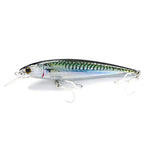 B & u flutuante minnow iscas de pesca de água salgada corrico crankbait iscas duras wobblers artificial truta isca para robalo