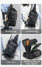 Bolsa de pesca, equipamento de pesca, mochila, caixa de equipamento de pesca tática leve, bolsa multifuncional, bolsa de pesca ao ar livre