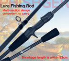 PHISHGER Spinning Baitcasting Viagem Carbono Mini Bens Para Pesca Rods Casting Peso 5-30g M Fast Ultralight Lure Trut Pole