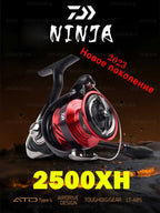 2023 daiwa ninja lt carretel de pesca 1000-6000 carretilhas de pesca 5kg/10kg/12kg potência 5.3:1/6.2:1 carretéis de fiação de água do mar