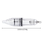 1 conjunto de luz led para isca de peixe, economia de energia, barco para pesca marítima, gaiola de camarão de água doce, luz noturna para pesca