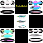 5 pçs/lote wobbler iscas 3g/10g/15g metal vib isca de pesca conjunto afundando metal duro vib mar iscas de pesca artificial isca de pesca