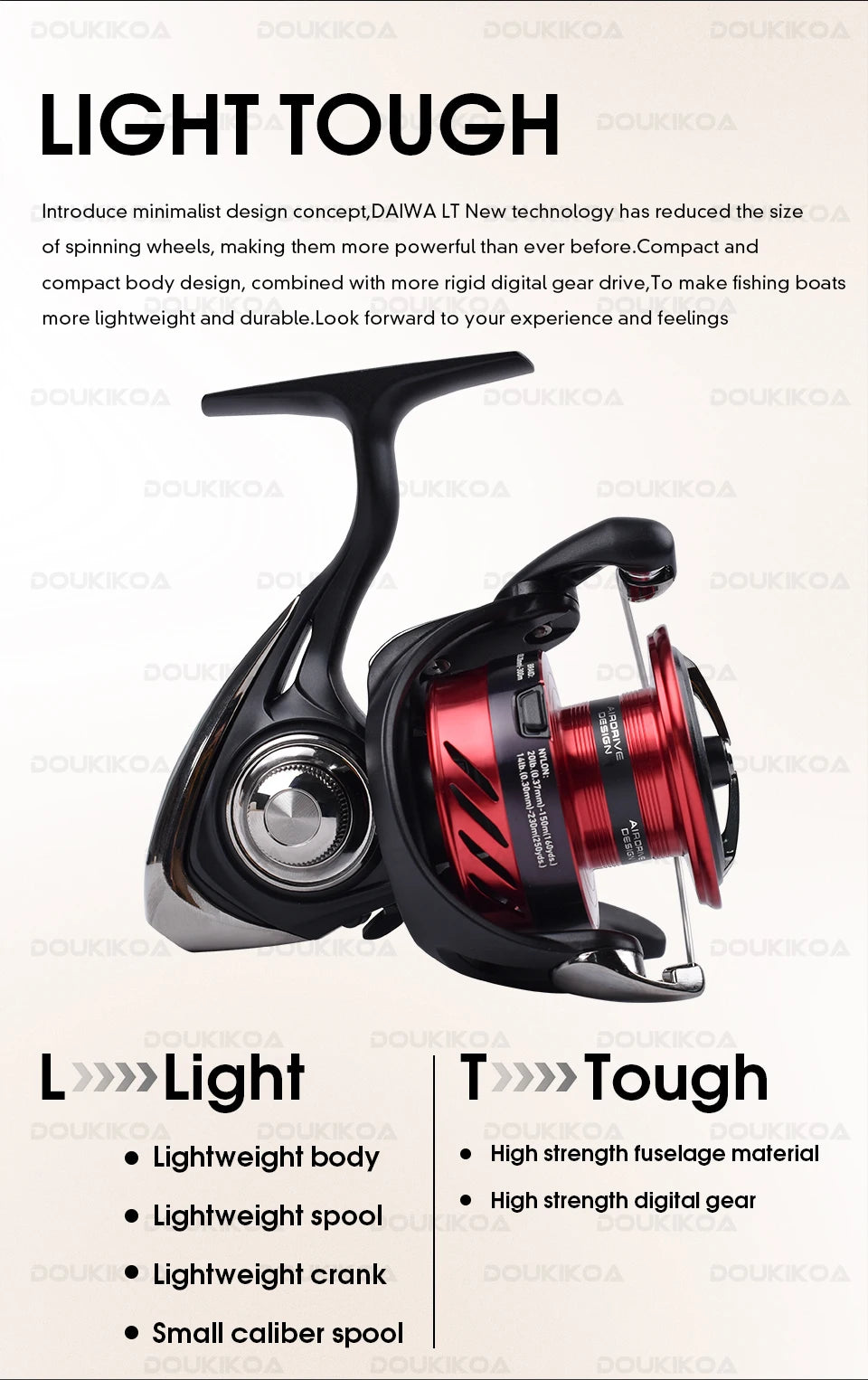 2023 daiwa ninja lt carretel de pesca 1000-6000 carretilhas de pesca 5kg/10kg/12kg potência 5.3:1/6.2:1 carretéis de fiação de água do mar