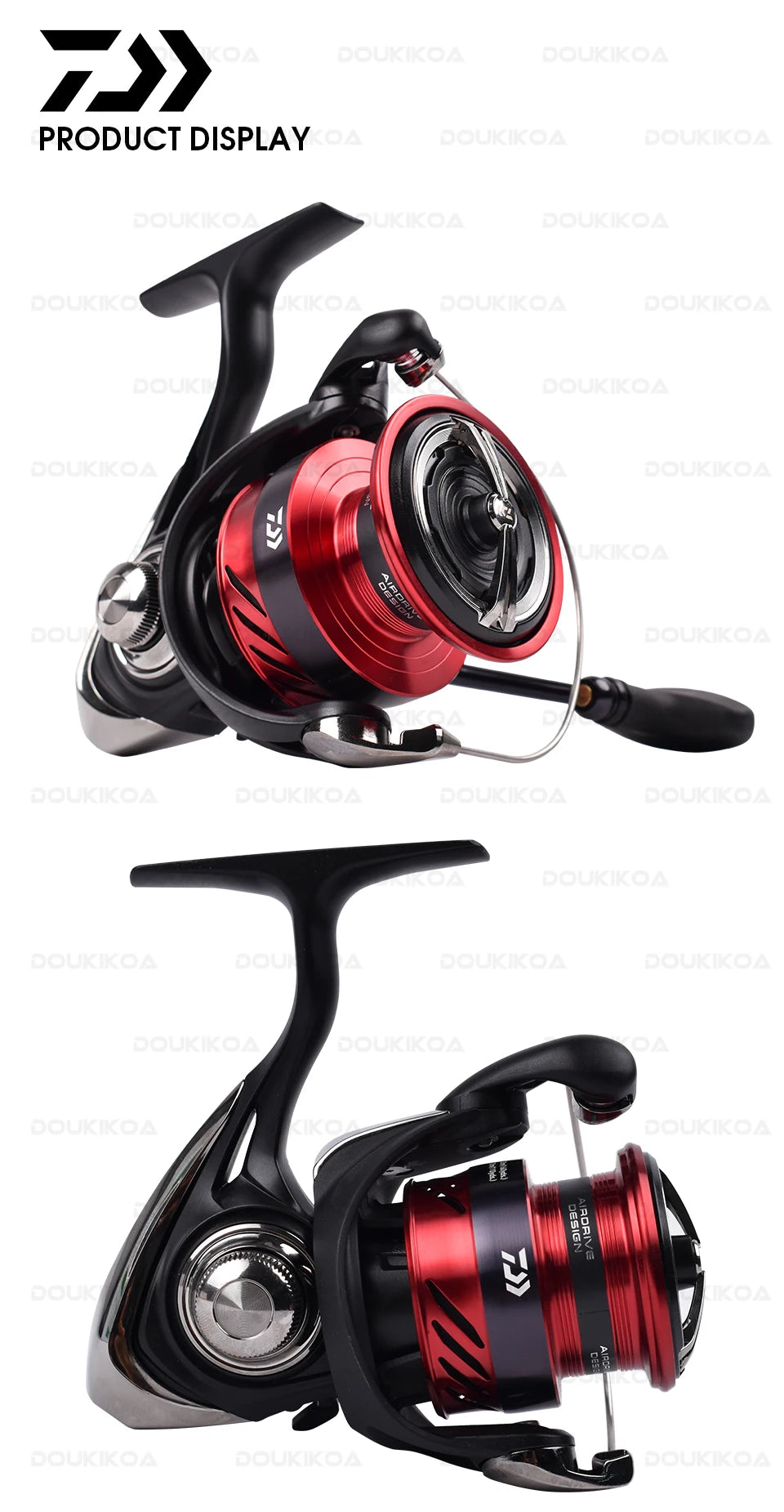 2023 daiwa ninja lt carretel de pesca 1000-6000 carretilhas de pesca 5kg/10kg/12kg potência 5.3:1/6.2:1 carretéis de fiação de água do mar