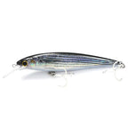 B & u flutuante minnow iscas de pesca de água salgada corrico crankbait iscas duras wobblers artificial truta isca para robalo