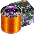 Sougayilang 500m linha de pesca de náilon max arraste 7-38lb super forte linha de náilon japão monofilamento de água salgada linha de água doce pesca