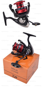 2023 daiwa ninja lt carretel de pesca 1000-6000 carretilhas de pesca 5kg/10kg/12kg potência 5.3:1/6.2:1 carretéis de fiação de água do mar