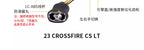 2023 novo carretel daiwa crossfire lt molinete de pesca 1000-6000 abs metail carretel 5-12kg potência engrenagem dura