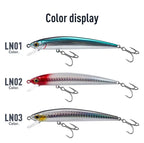 Kingdom sp sombra iscas de pesca 6.5g 9g 14g 14.2g pendurado minnow wobbler manivela iscas artificial mar baixo pique equipamento de pesca