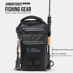Bolsa de pesca, equipamento de pesca, mochila, caixa de equipamento de pesca tática leve, bolsa multifuncional, bolsa de pesca ao ar livre